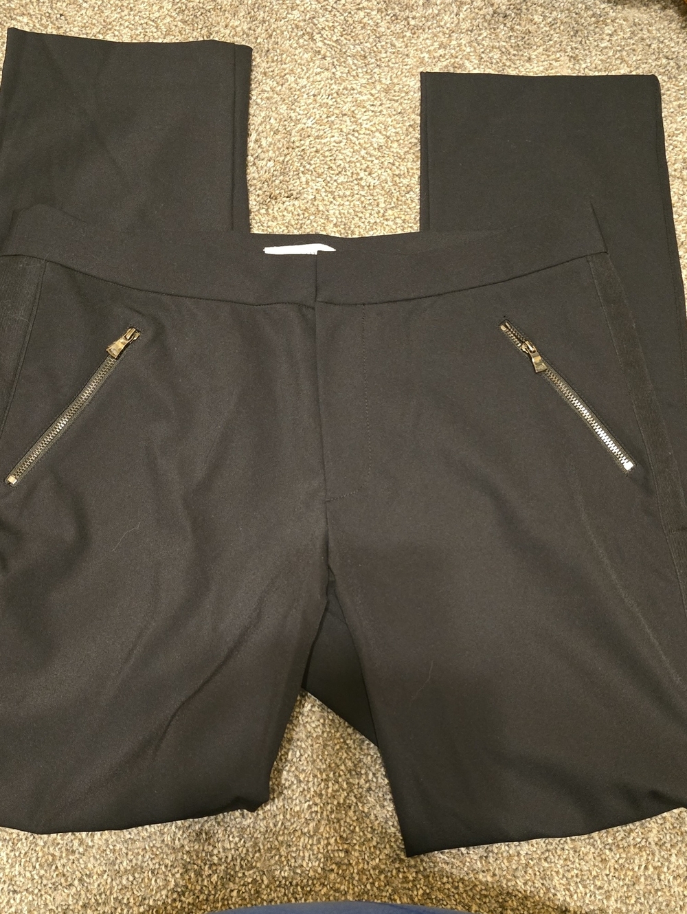 Rebecca Taylor Black Trousers with Subtle Hardware